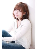 【Mariabyafloat】ノームコアメルトカラー耳掛けボブ♪