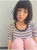 黒髪揺れ髪柔らかミディアム・天神kchiara川野直人