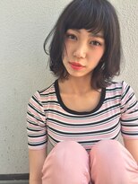 キアラ(Kchiara) 黒髪揺れ髪柔らかミディアム・天神kchiara川野直人