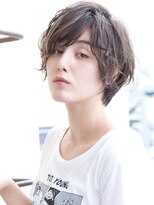 パティオン(PATIONN)&nbsp;30代40代からのシースルーカラー抜け感レイヤーベリーショート