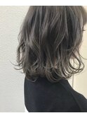 ☆chou chou☆細めハイライト&グレージュ×ボブ