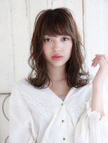 コム(com by neolive)&nbsp;外はねルーズカール 可愛いロング