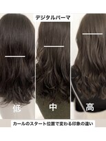 チョビー 銀座(chobii)&nbsp;[桜井]デジタルパーマイルミナカラーグレージュカラー