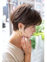 【LA'BO三浦】ふんわり感が女性らしい♪大人ハンサムショート