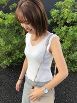 バディ ヘア フレス(BUDDY HAIR FRAIS)&nbsp;首がきれいに見える肩上ボブ