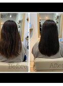 髪質改善カラー