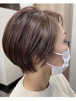 トエ(toe)&nbsp;耳掛けショート(薬院、薬院大通り、薬院美容室)