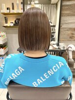 トルネード(TORNADO)&nbsp;外国人風韓国風ハイライト 切りっぱなしボブ タンバルモリM14