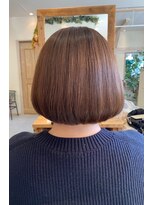 ハーティ リュッカ(HEARTY lycka)&nbsp;プレミアムトリートメントカラーのつやボブ