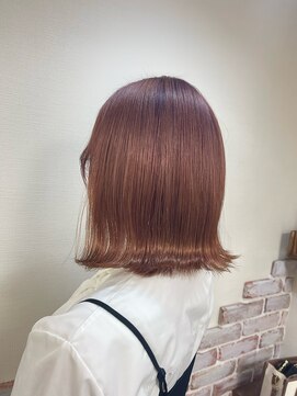 ルフレ 新宿本店1st(Reflet) 《ピンクブラウン》#新宿#新宿三丁目#髪質改善