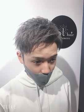 ソルヘアー(Sol hair by tesoro) シルバーアッシュ