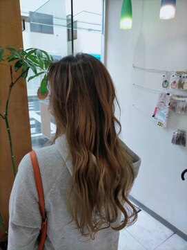 ヘアアンドメイク アール(hair＆make R) 楽ちんハイライト