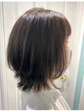 マティーナ ヘアー 池袋(Matina hair) 【くびれウルフレイヤーボブ】20代30代40代