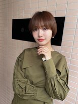 ガリカ(Gallica kinshicho)&nbsp;【竹之内蔵人】小顔効果◎丸みマッシュショート/透明感ベージュ