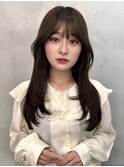 韓国大宮顔周り髪質改善レイヤー前髪カットくびれ韓国風韓国ヘア