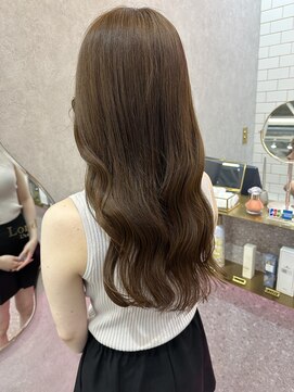 ロンド レア 天神大名店(Lond Le’a) ダブルカラーベージュカラー髪質改善チョコレートカラー韓国