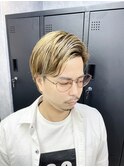 メンズアップバング デザインカラー