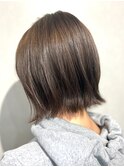 【大森 智博】くびれボブ×透明感グレージュ
