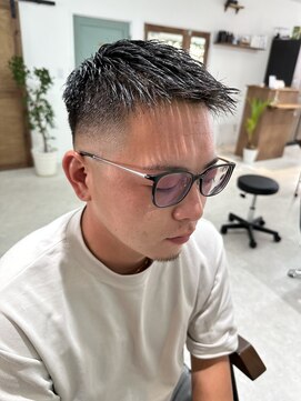 ロム(Rom.) スキンフェード　ベリーショート／加藤聖也