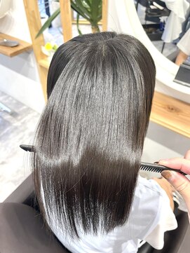 アムヘアー(A.M. hair) 【自分史上一番☆】髪質改善ストレート