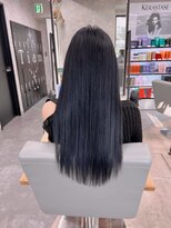 ティアム 渋谷店(Tiam shibuya)&nbsp;黒髪/前髪パーマ/グレーベージュ/レイヤーロング/インナーカラー