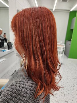 エニフォーイーストハム(Eni for eastham) ブリーチカラー/オレンジ