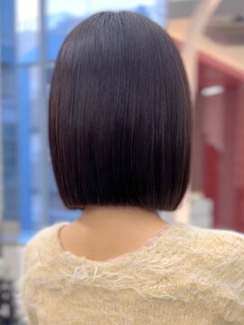 ロンドヴァリー 渋谷店(Lond vallee) 赤みのないボブグレージュ！