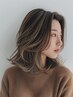 【白髪ぼかしデザイン】カット+ハイライト+カラー＋ブリーチケア