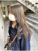 ◎ブリーチなし透明感カラーオリーブベージュアッシュグレージュ