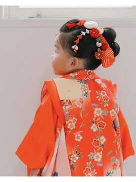 ハマザキ 本店(HAMAZAKI) 七五三お子様日本髪