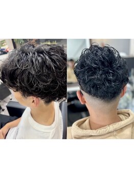 【若江岩田/21時まで営業】平日仕事終わりにも通いやすい！フェードなど人気バーバースタイルが大好評◎