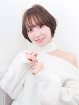 ネオリーブ クタ 町田店(Neolive kuta) 似合わせカット 20代30代40代50代  ショートボブ/暗めカラ―