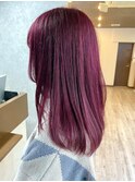 【minim×日比】ハイトーンカラー/カシスピンク