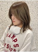 【three.中之島】透明感カラーお洒落ボブ