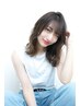前髪パーマ+似合わせカット+潤いカラー+保湿スチームトリートメント￥11800
