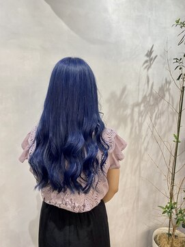 エイト プラット 渋谷2号店(EIGHT plat) ネイビーブルー　ダブルカラー　2/28