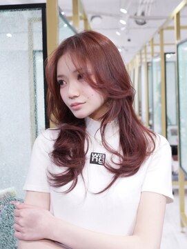 アンドリルム 梅田(&Lillme) 韓国風レイヤー×髪質改善