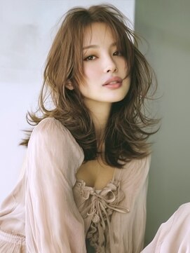 アルトリスト(Altruist Aging×HAIR&SPA) ★ダークアッシュ大人ガーリーボブ着物ミディアムレイヤーカット