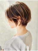 【coall表参道】クールショート ダークアッシュグレージュ　趙