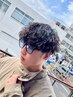 【来店1-2回目の方】メンズカット+波巻きパーマ/#メンズカット #パーマ
