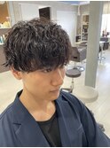 ルーズマッシュ/シャドウパーマ/メンズパーマ/メンズマッシュ