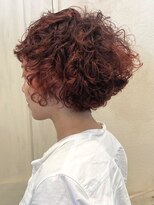 ヘアーリゾートガーデン 南林間店(Hair Resort Garden)&nbsp;寝ぐせも楽しめるパーマ/アプリコットオレンジ