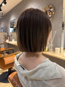 ブルームヘアー(bloom hair) パッツンボブ