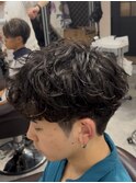 ショートマッシュ×ルーズパーマ 【ルーズパーマ】
