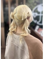 ドォート(Dote hair make)&nbsp;【菜月Style】ホワイトブロンドヘア