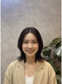外ハネミディアム