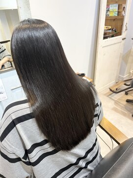 髪質改善シルクストレート