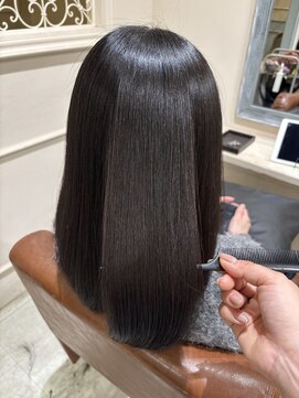 フレーム へアアンドトリートメント 天王寺北口店(FRAME) 酸性ストレート