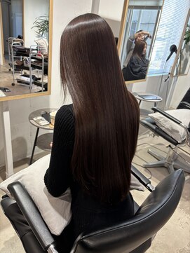 トキ シキ 戸塚(Toki. shiki) イメチェン/ピンクベージュ/アンブレラカラー/前髪/戸塚