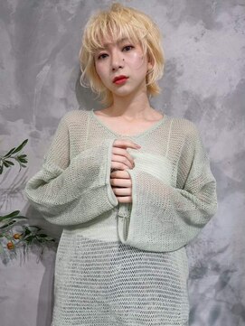 アポロ 横浜駅店(apollo) ブリーチカラー/ダブルカラー/レイヤーカット/髪質改善/men's